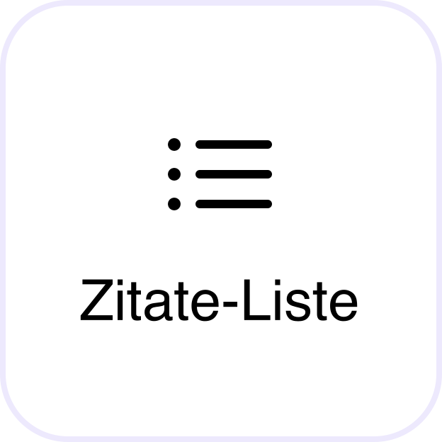 Zitate Liste